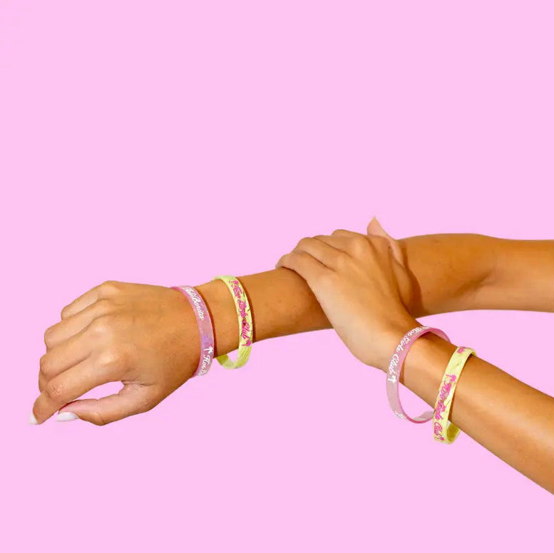 Surfer bracelet - Pink love